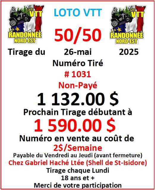 Club V.T.T. La Randonnée Nord-Est Inc.