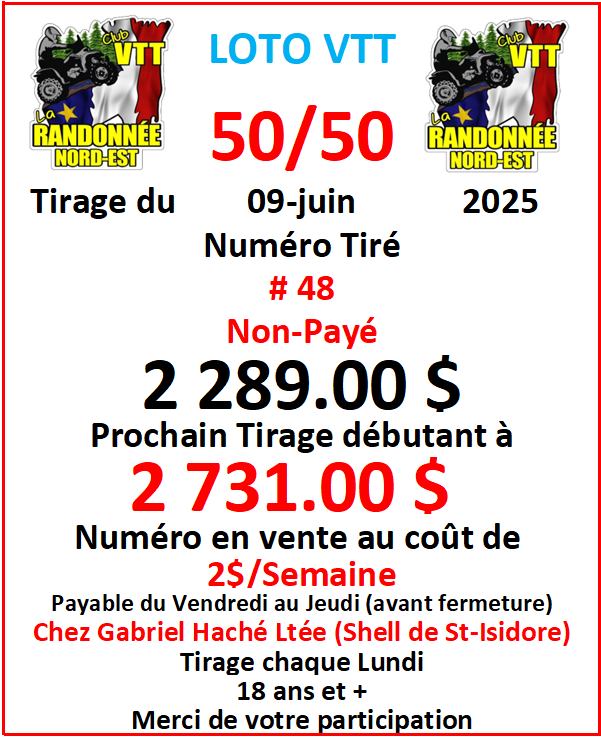 Club V.T.T. La Randonnée Nord-Est Inc.