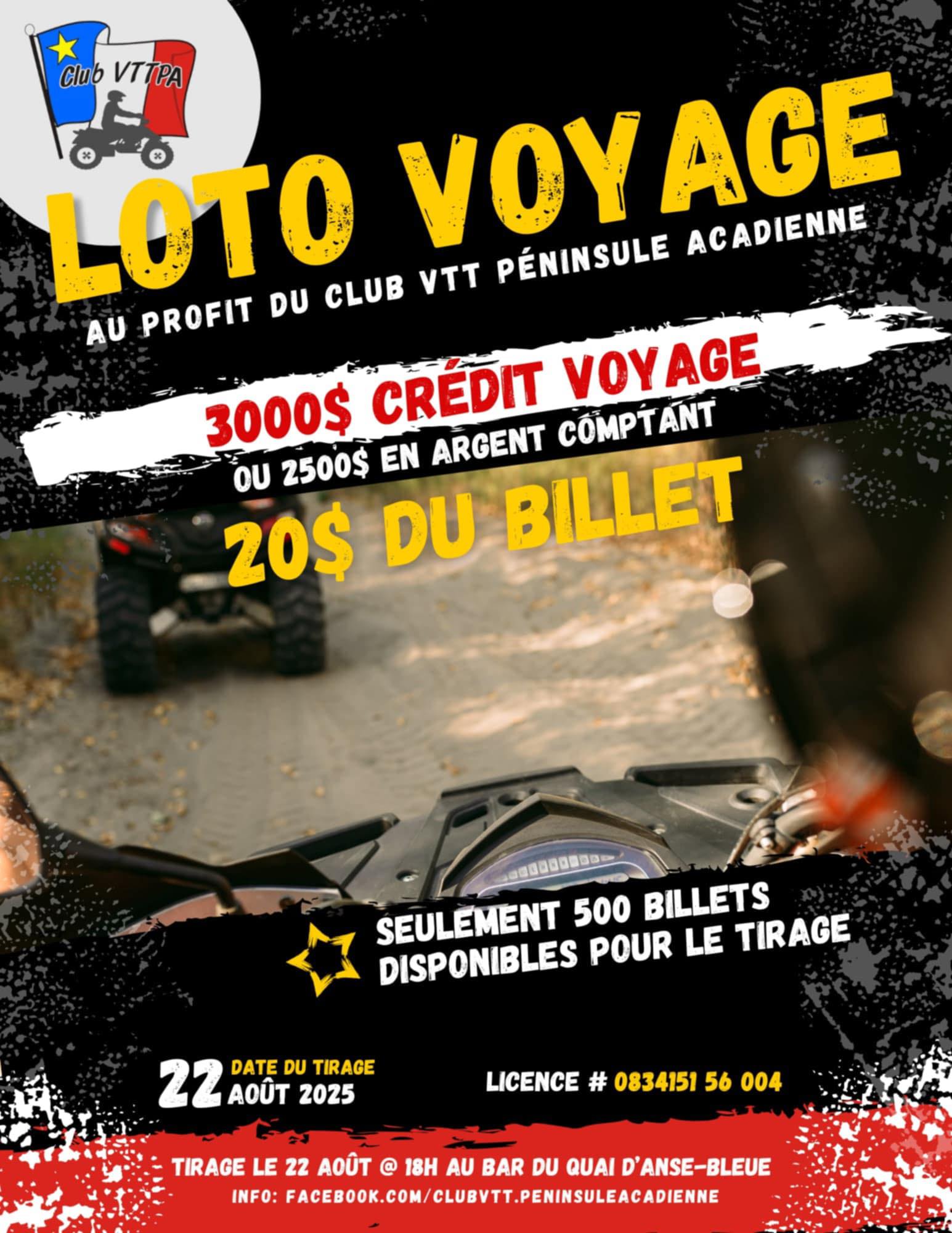 CLUB VÉHICULE TOUT-TERRAIN PÉNINSULE ACADIENNE INC.